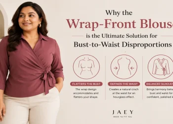 Why the Wrap-Front Blouse is the Ultimate Solution for Bust-to-Waist Disproportions